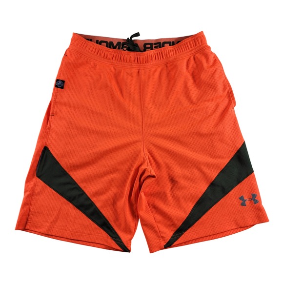 Under Armour Other - Under Armour NFL Combine Shorts Mens Large Orange 1243227 Training Mesh Excellen